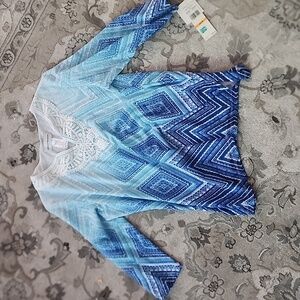 Blue blouse Alfred dunner